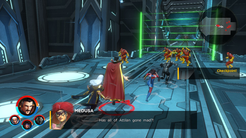 Illustration for article titled Marvel Ultimate Alliance 3’s Inhumans Level Is Just Sad